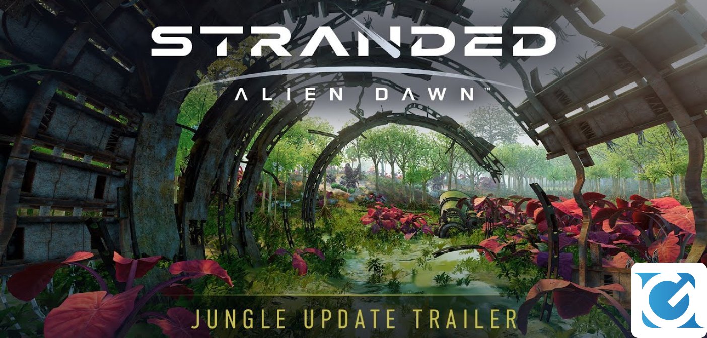 Stranded: Alien Dawn si aggiorna con un corposo update
