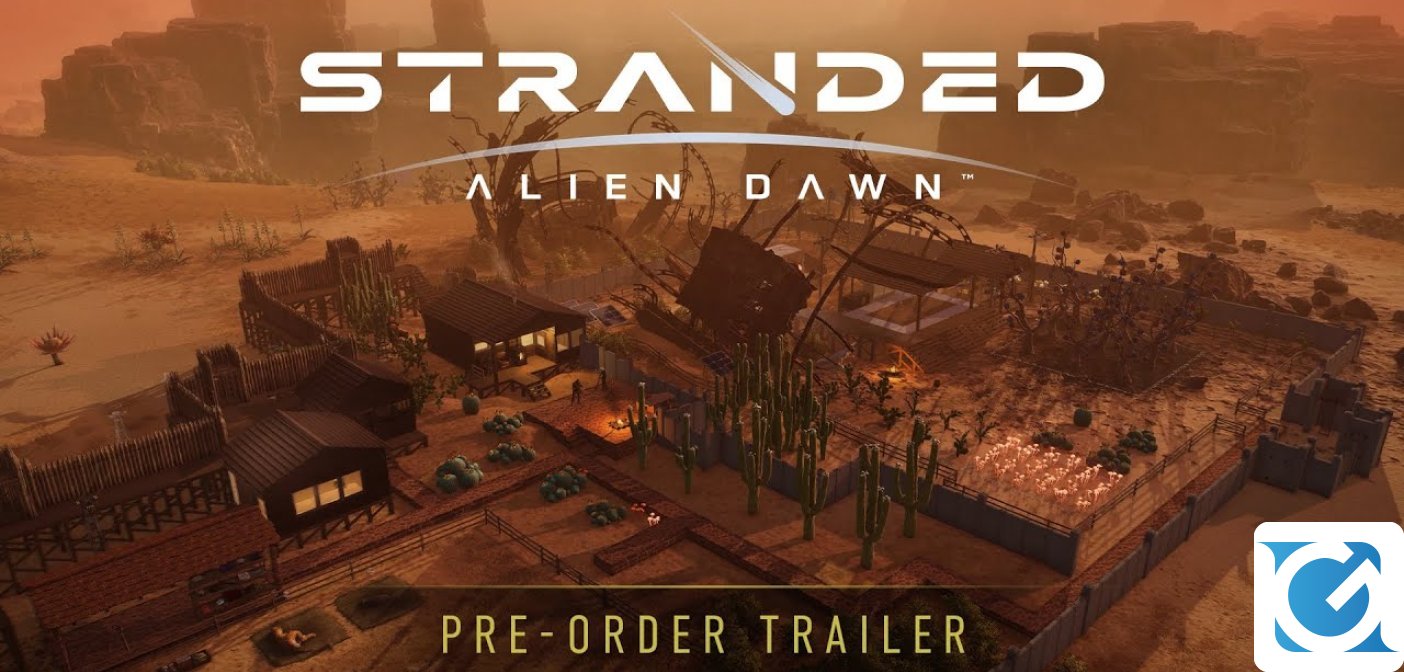 Stranded: Alien Dawn uscirà dall'Early Access il 25 aprile