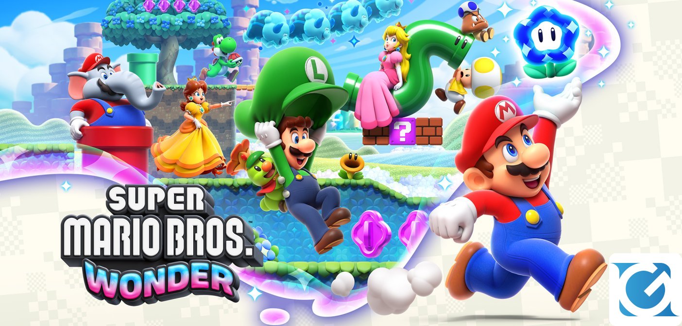 Super Mario Bros. Wonder è disponibile su Switch