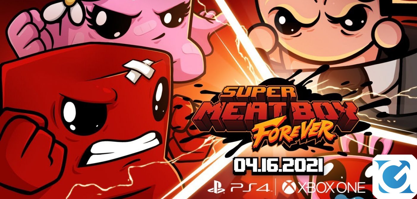 Super Meat Boy Forever è disponibile su piattaforme XBOX e Playstation