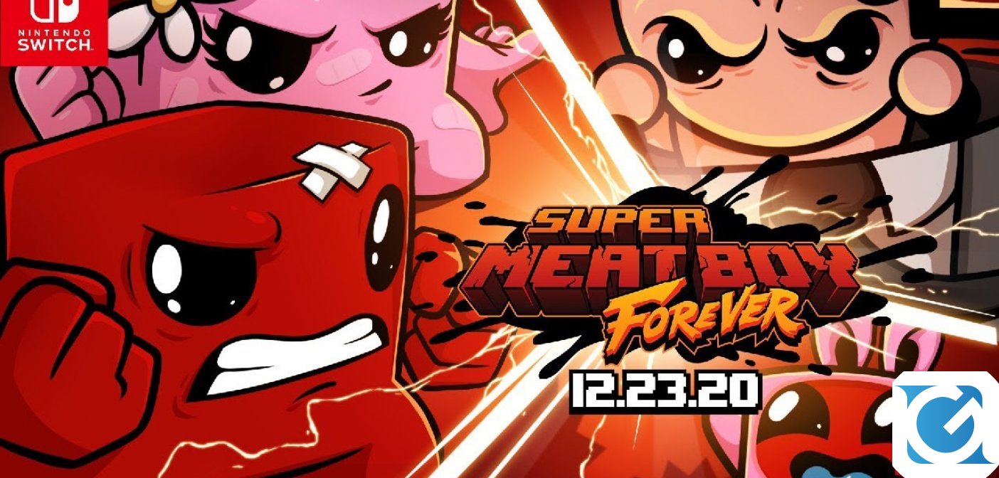 Super Meat Boy Forever è finalmente disponibile su PC e Switch