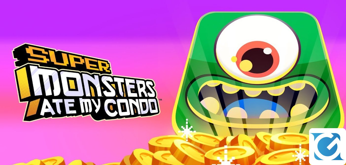 Super Monsters Ate My Condo Remake è disponibile su dispositivi mobile