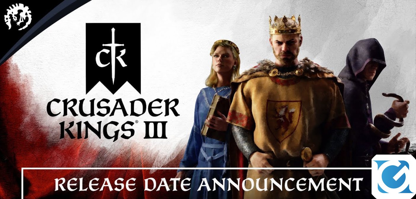 Svelata la data d'uscita di Crusader Kings III per console