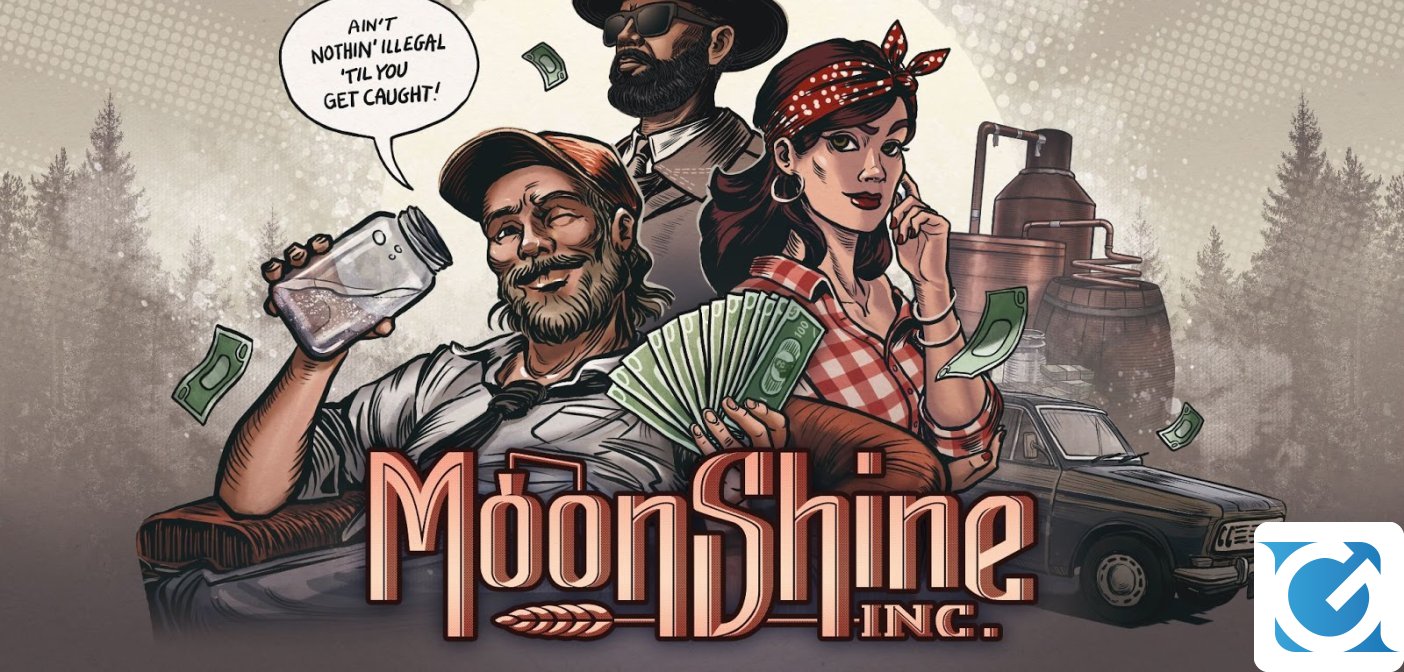 Svelata la data d'uscita di Moonshine Inc.