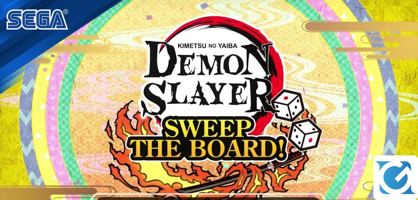 Svelati nuovi mini giochi per Demon Slayer -Kimetsu no Yaiba- Sweep the Board!