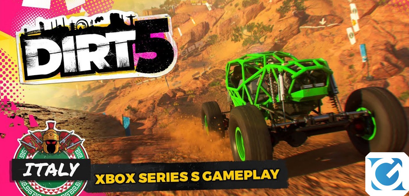 Svelato il primo gameplay trailer di DiRT 5 su XBOX Series X