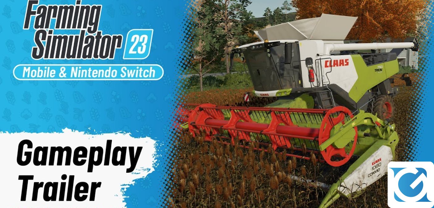 Svelato il primo video di gameplay di Farming Simulator 23