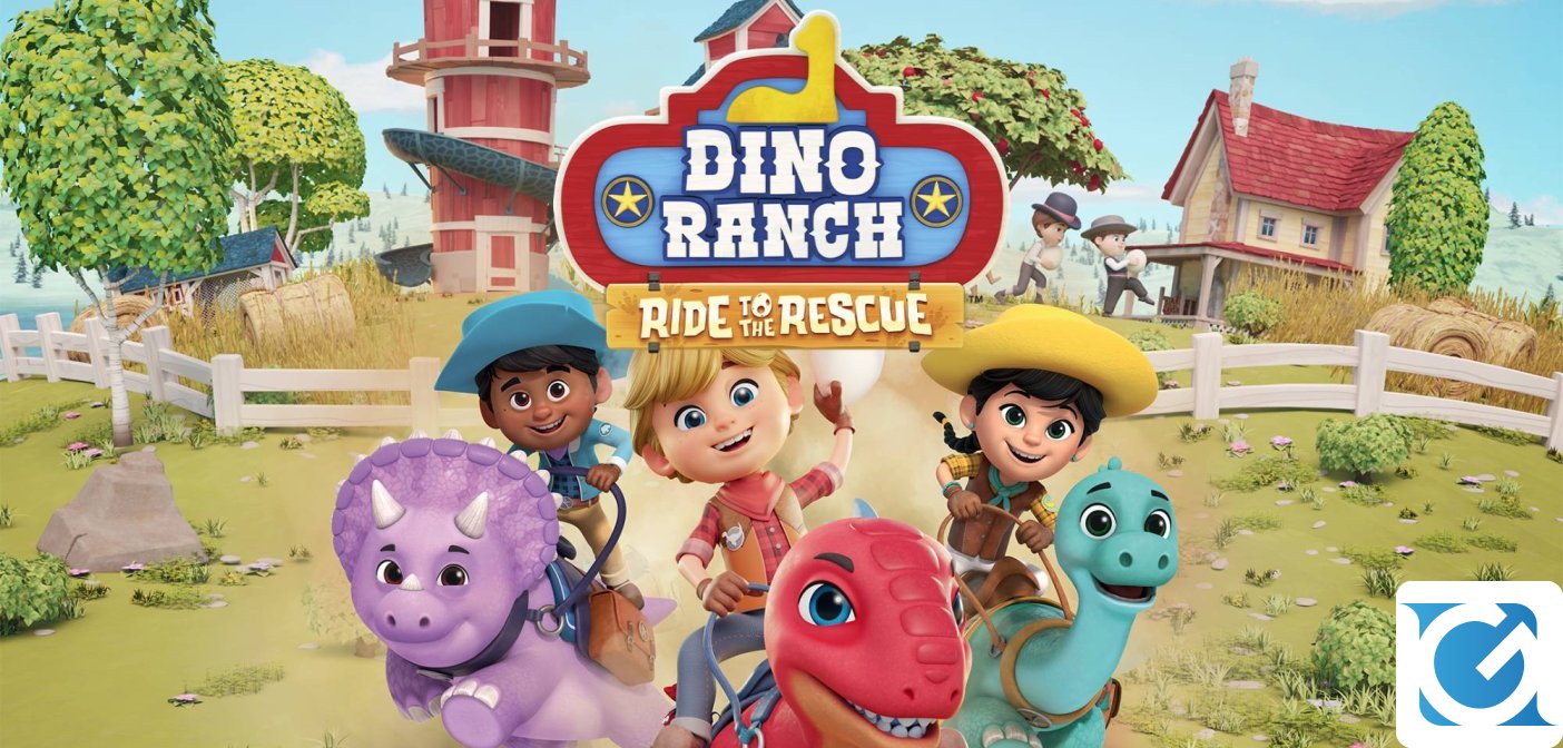 Svelato il teaser trailer di Dino Ranch - Ride to the Rescue