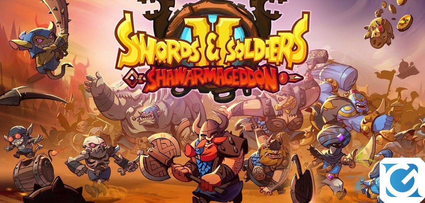 Swords and Soldiers 2 Shawarmageddon è disponibile per Switch