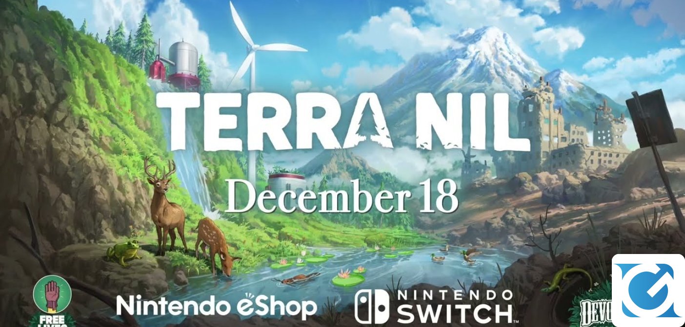 Terra Nil si prepara ad arrivare su Nintendo Switch