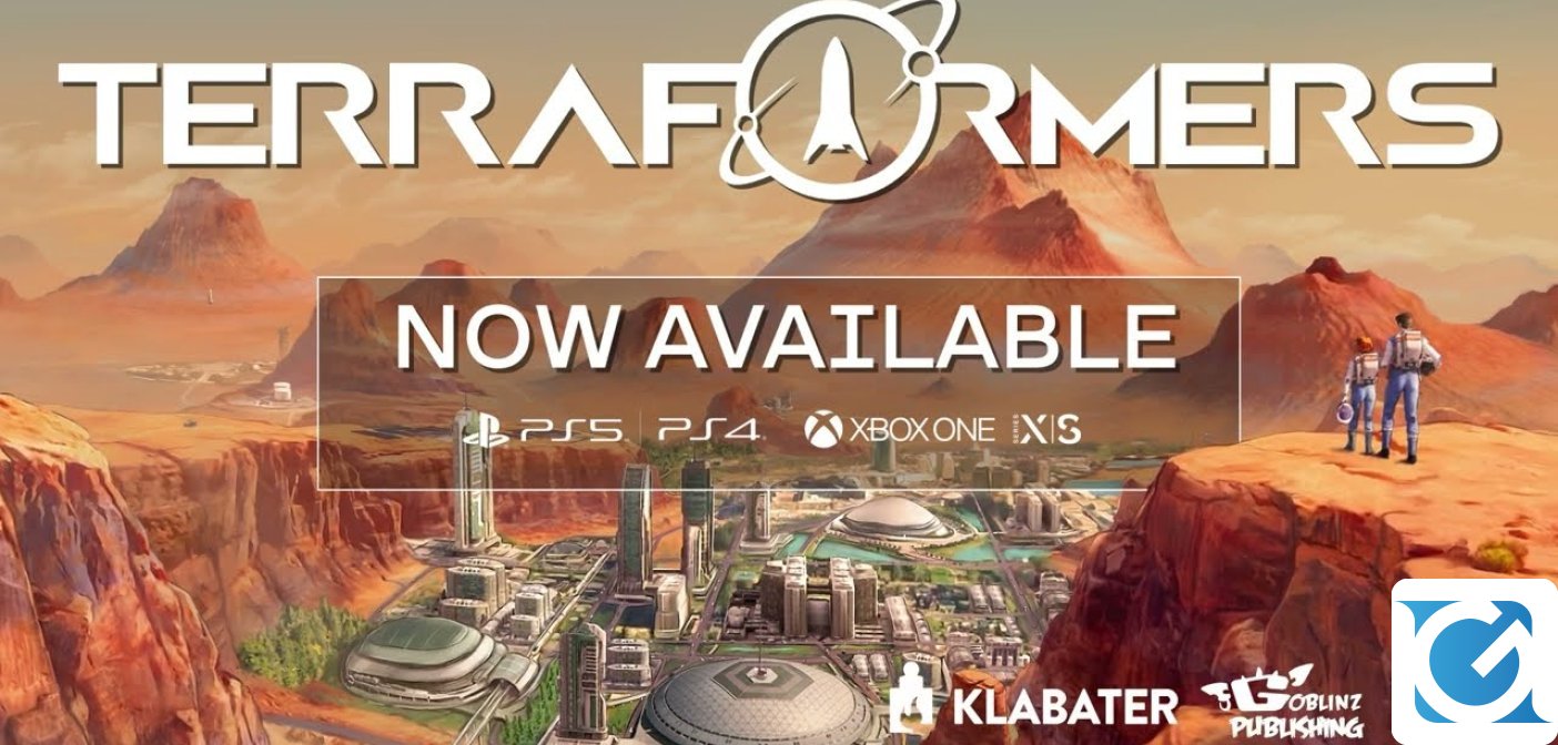 Terraformers è disponibile su console