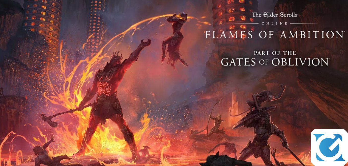 The Elder Scrolls Online: Flames of Ambition è disponibile su console