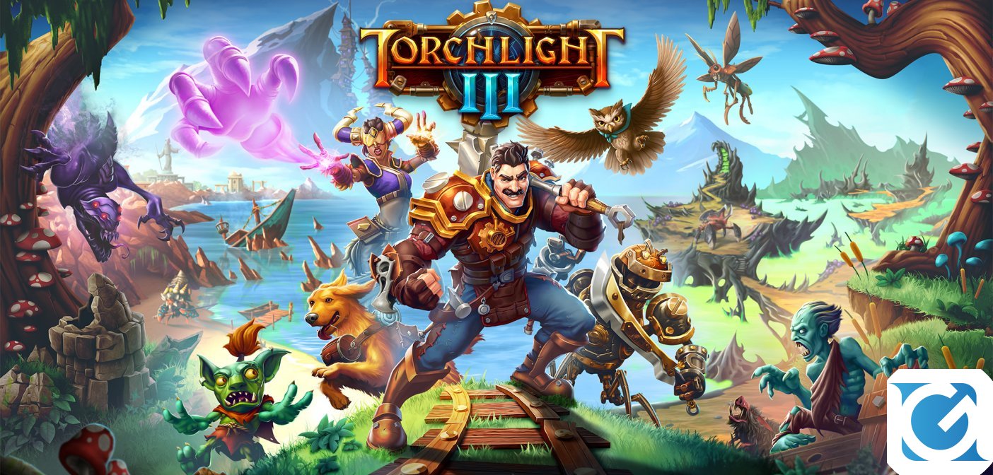 Torchlight III uscirà ufficialmente il 13 ottobre per PC, XBOX One e Playstation 4