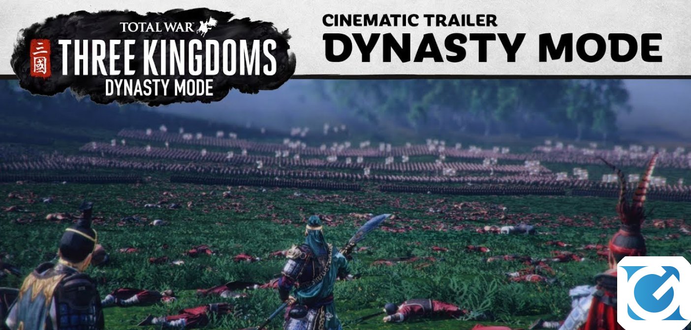 Arriva l'8 agosto la Dynasty mode per Total War: Three Kingdom