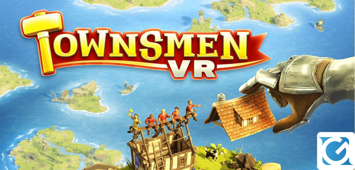 Townsmen VR è disponibile per Meta Quest 3