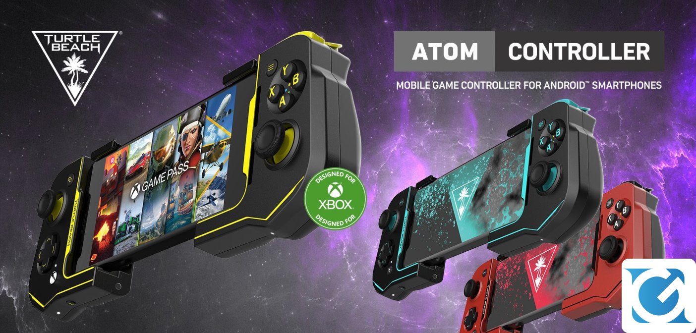 Turtle Beach presenta l'Atom Controller, il nuovo controller per il gaming mobile