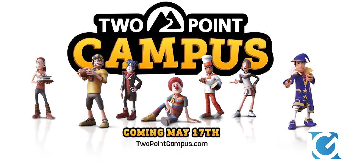 Two Point Campus arriva su PC e console il 17 maggio 2022