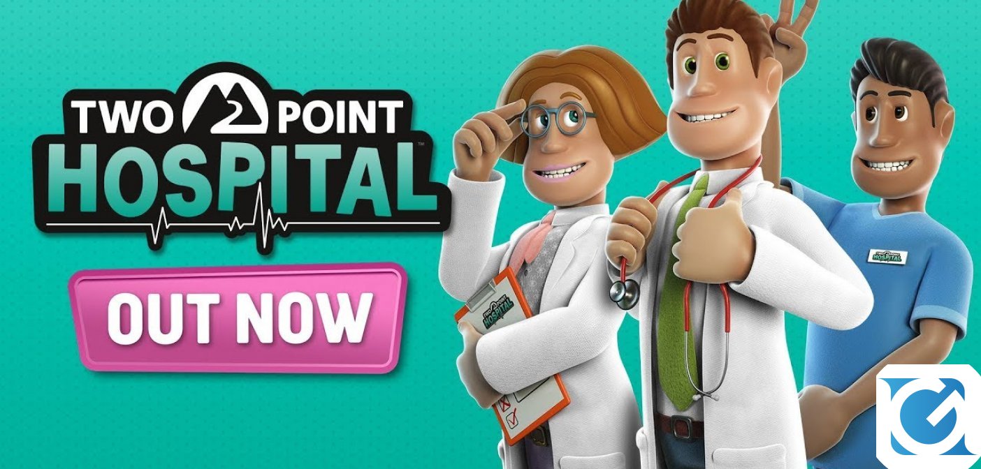 Two Point Hospital è finalmente disponibile per console