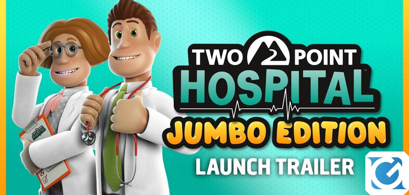 Two Point Hospital: Jumbo Edition è disponibile su console