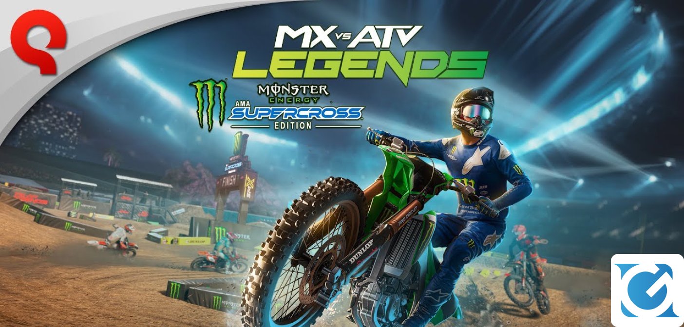 Un nuovo DLC di MX vs ATV Legends introduce il 2024 Monster Energy Supercross Championship