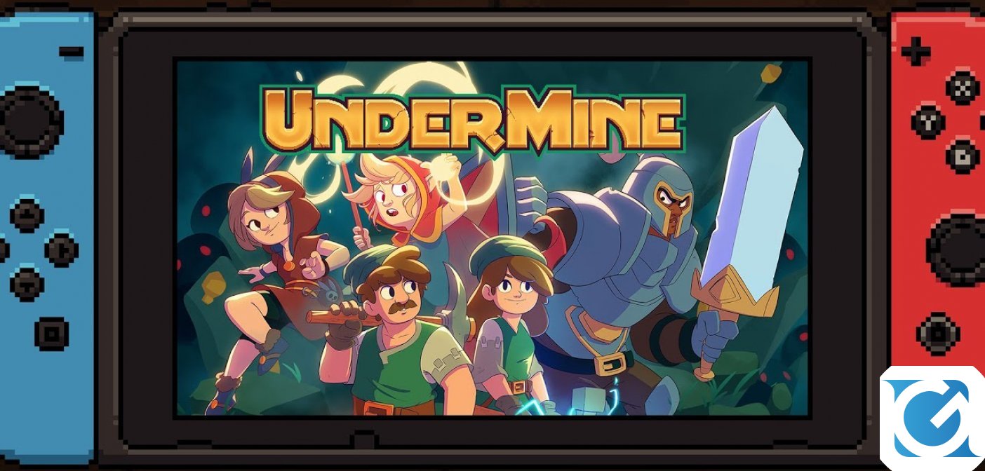 UnderMine arriverà su Nintendo Switch l'11 febbraio