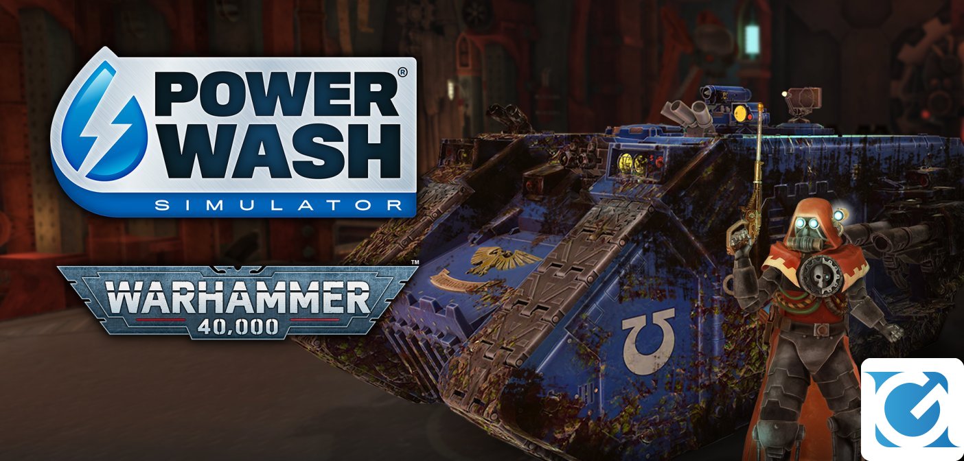 Warhammer 40'000 arriva in PowerWash Simulator