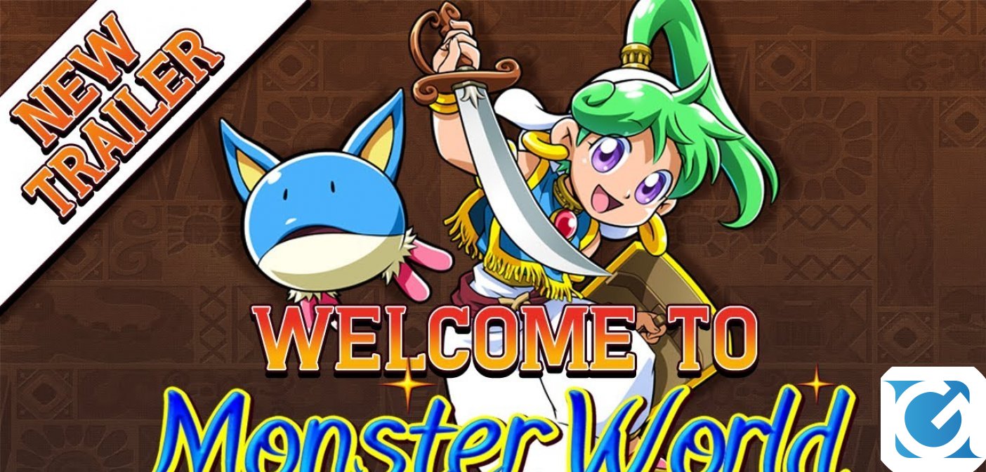 Wonder Boy Asha in Monster World si mostra in un nuovo trailer!
