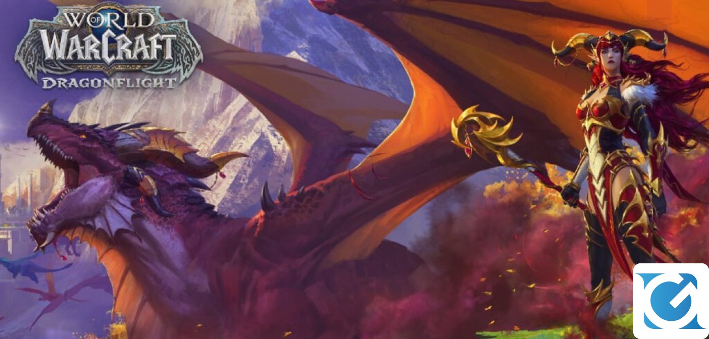 World of Warcraft Dragonflight: il preacquisto è disponibile