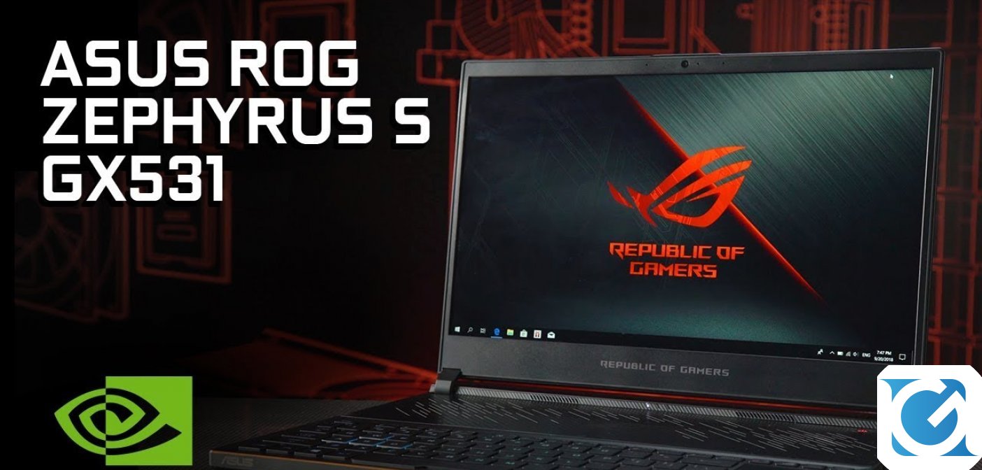 ASUS Republic of Gamers presenta Zephyrus S (GX531)