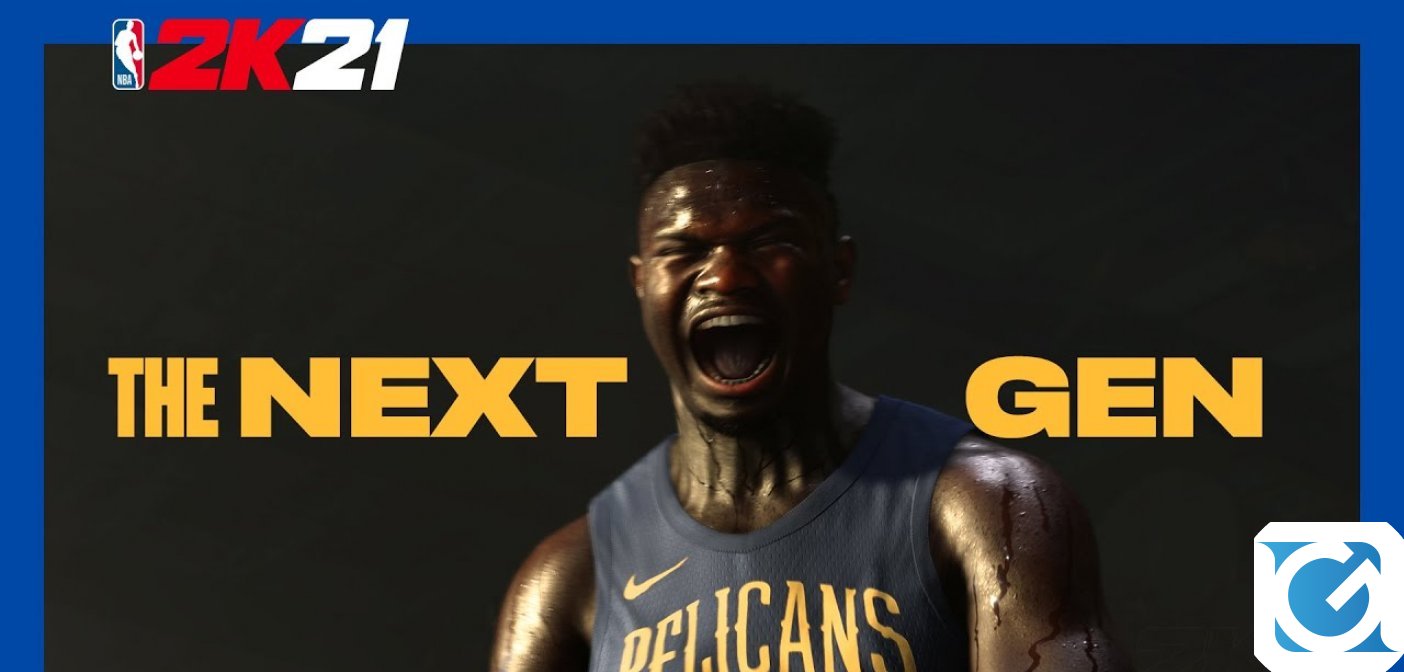 Zion Williamson è l'atleta di copertina delle versioni next gen di NBA 2K21
