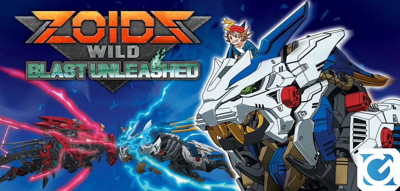 Zoids Wild: Blast Unleashed è disponibile da oggi in esclusiva su Switch